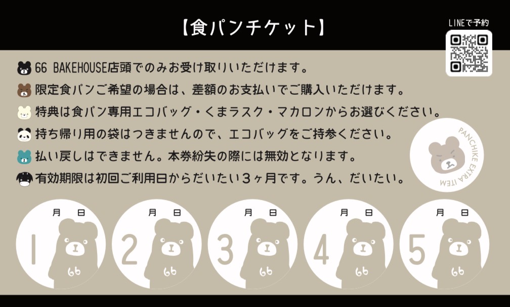 パンチケ詳細面の実物画像