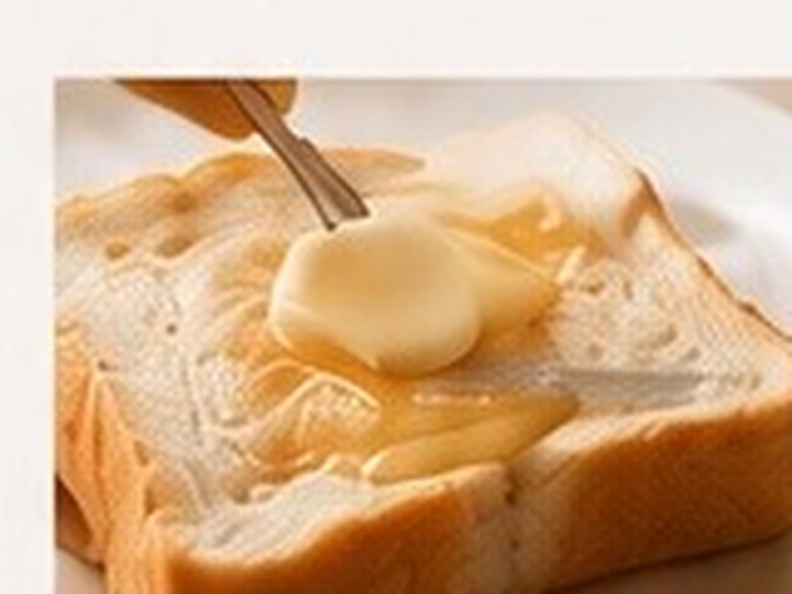 バターをのせて